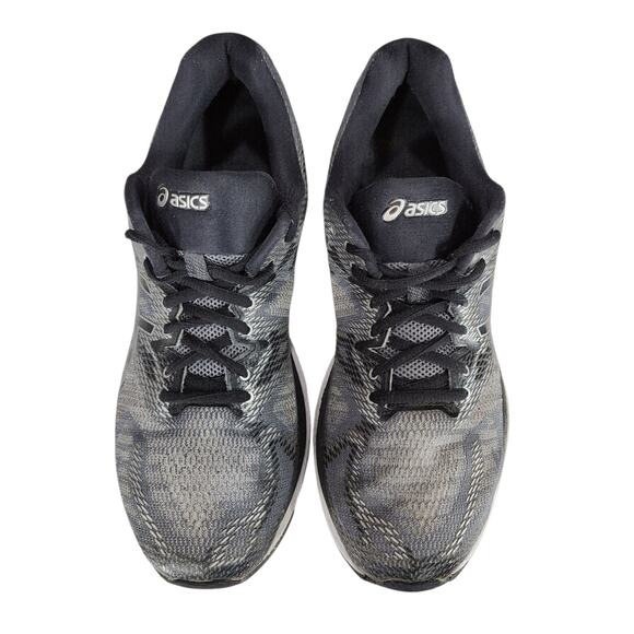 Asics Gel Nimbus 20 Running Shoes sz 11 Mens Gray Snake Print Low Top Lace Up - Picture 8 of 11